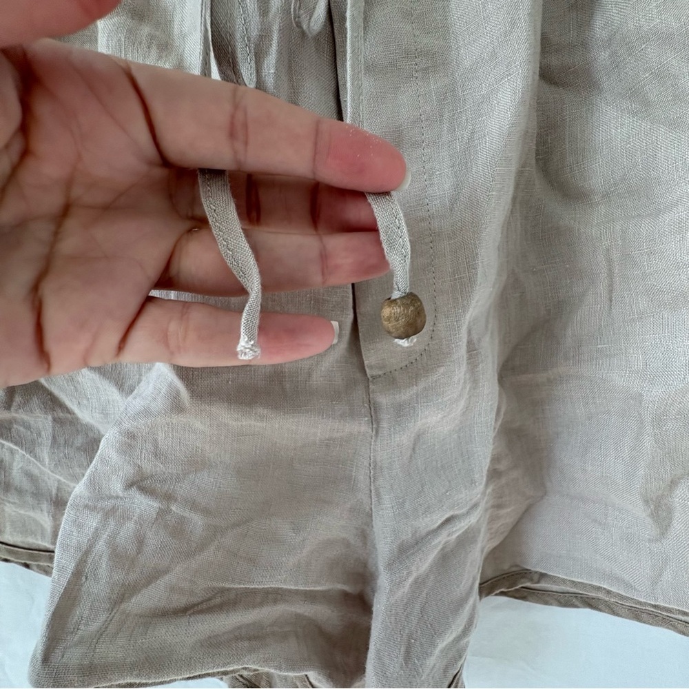 Zara linen pull on shorts size small - Picture 3 of 16